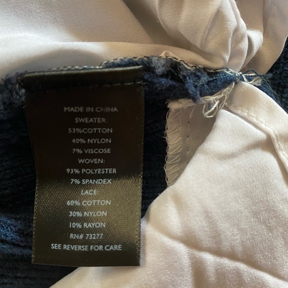 Simply Vera Sweater Business Office Blouse Womens XS - Picture 6 of 6